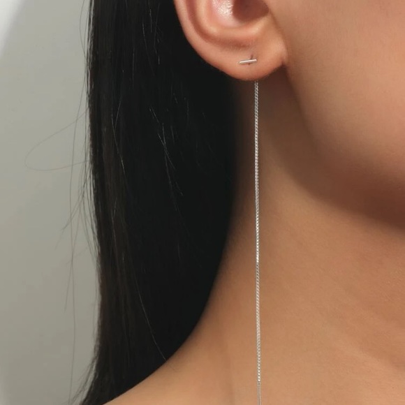 Threader Earrings - Picture 3 of 5